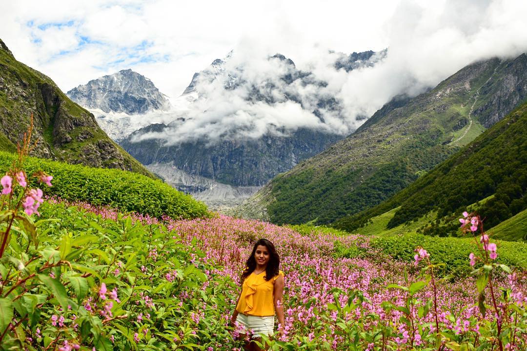 Surrounded by vibrant alpine meadows